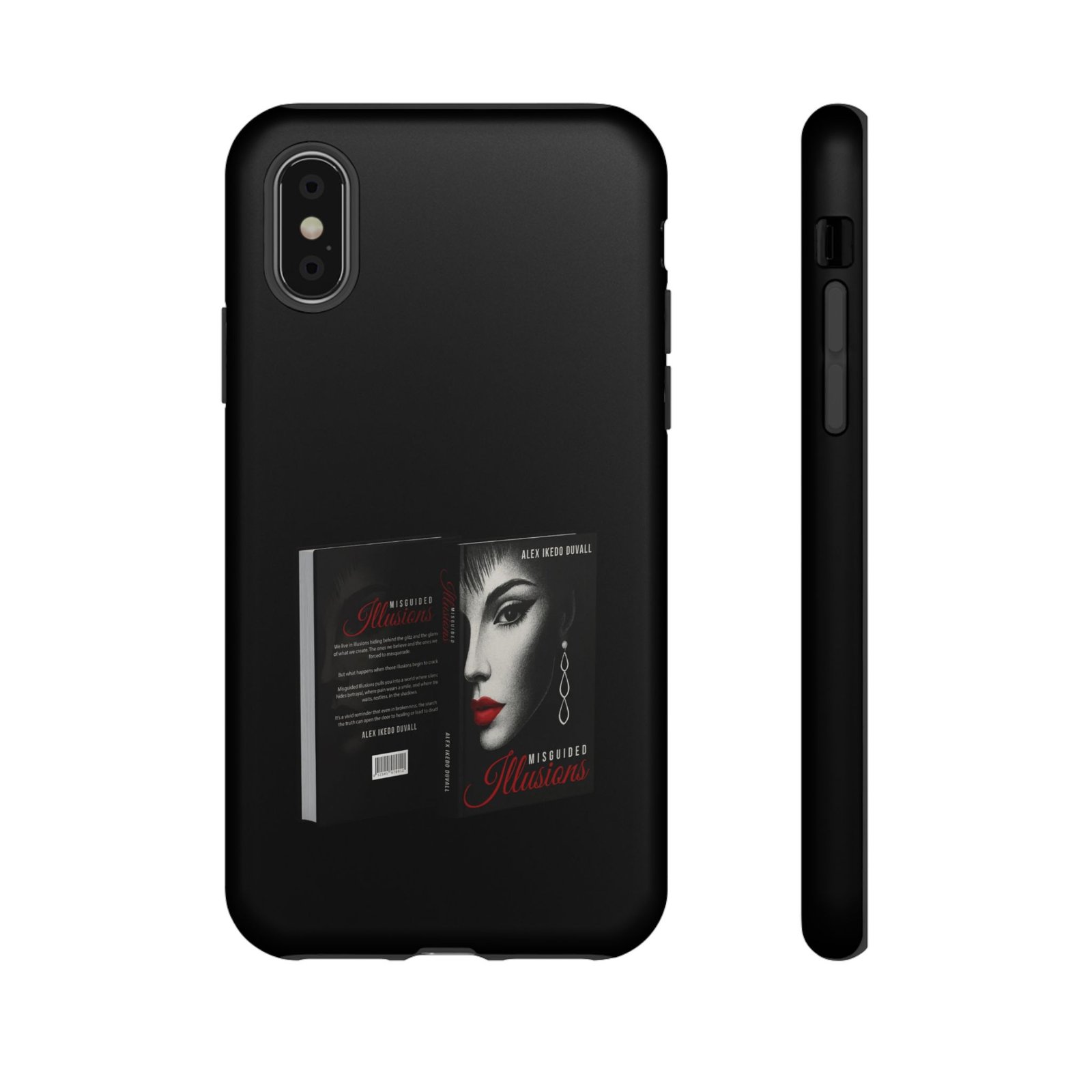 iPhone Cases 10-17 Pro Max — Elegant Red Lips - Image 3