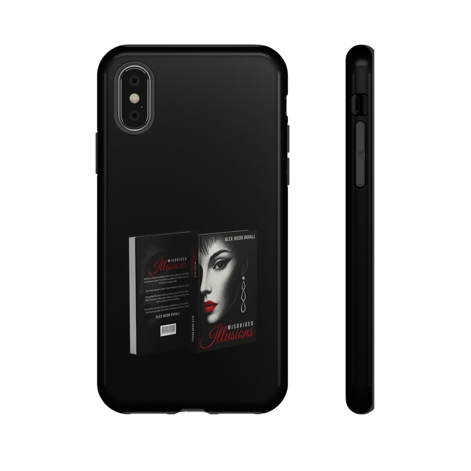 iPhone Cases 10-17 Pro Max — Elegant Red Lips - Image 2